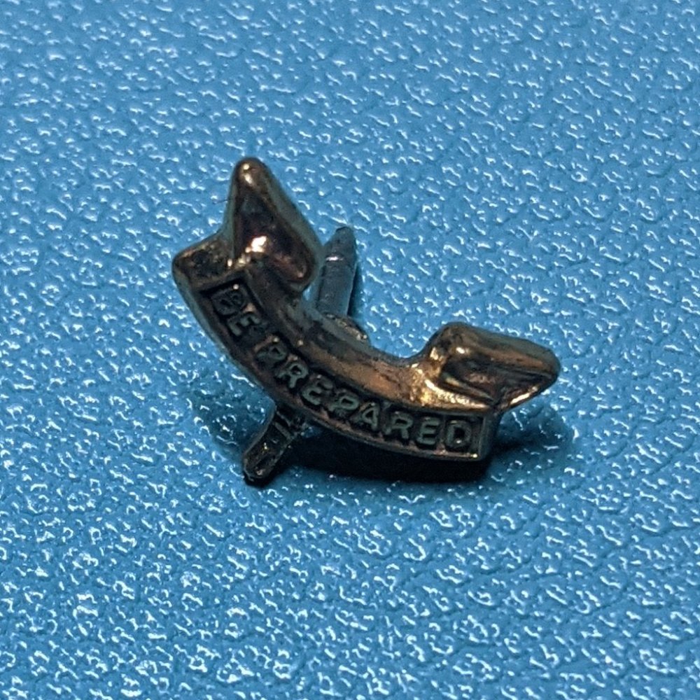 Vintage Boy Scouts of America Be Prepared Pin